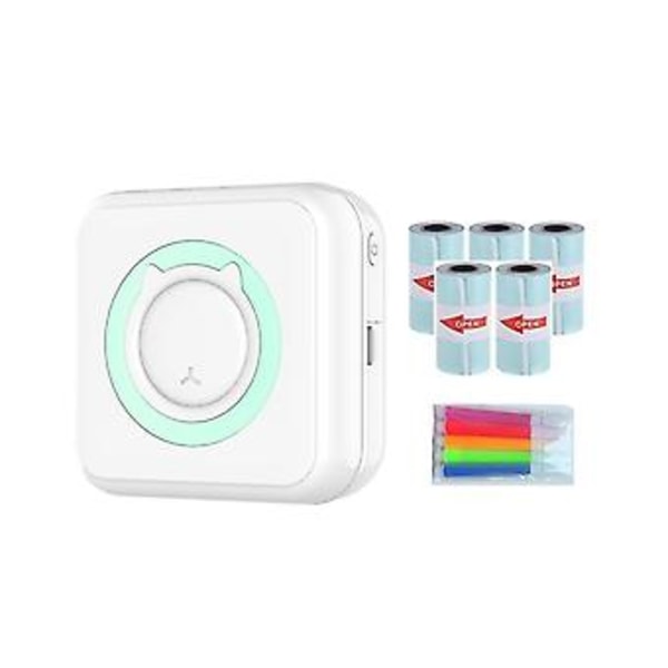 Mini Printer Trådløs Tandprinter Functal Label Printer Med - Pa