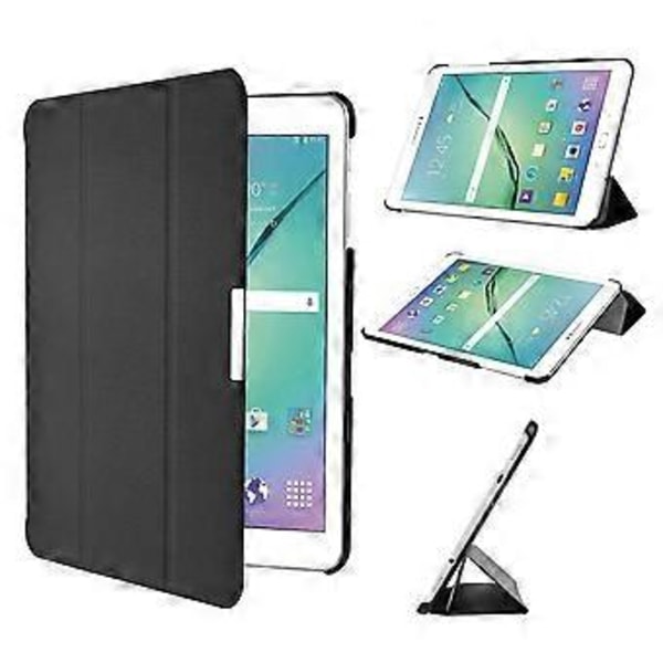 Etui til Galaxy Tab S2 9.7 T810N/T815N, deksel til Galaxy Tab S2 9.7-tommers nettbrett (Svart)