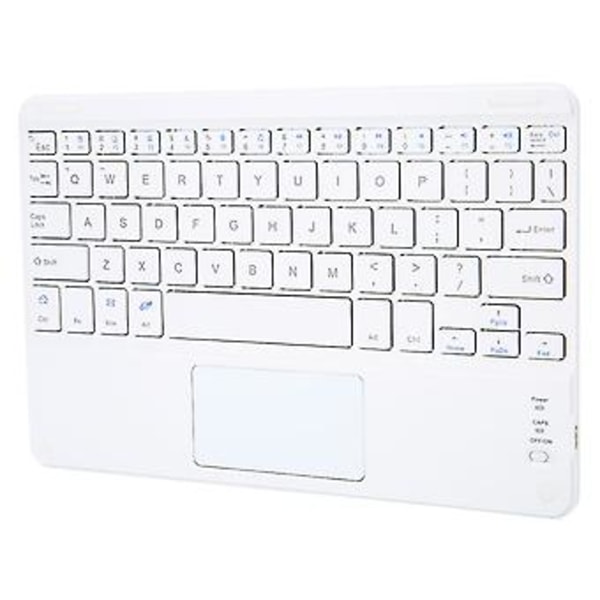 Bluetooth Tastatur med Touchpad, Bærbar 9-tommers Bluetooth Touchpad Laptop Bluetooth Tastatur Ultratynn Bluetooth Tastatur Moderne Innovasjon