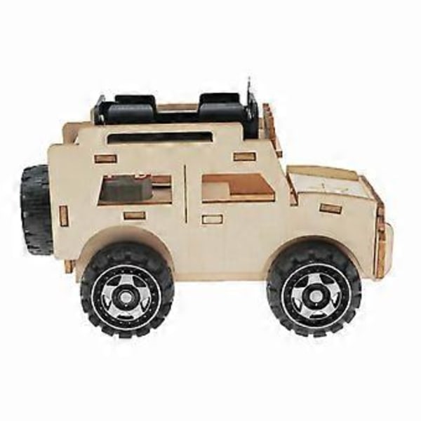 3D Puinen Palapeli Automalli Rakennussarja Lapsille DIY Koulutus Tiede Rakentaminen STEM Projektit Pienille Pojille Lelut