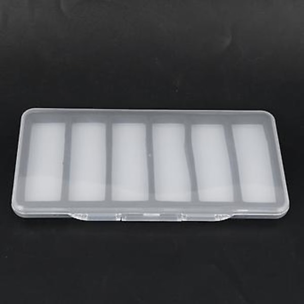 Fiskekrokboks med skum, ABS Magnetisk Fluefiske Oppbevaringsboks for Fluefiske Magnetisk Fiskekrok Oppbevaringsboks Neste Generasjons Design