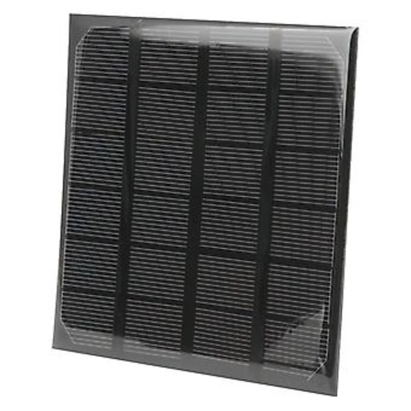 Solcellepaneler, 2W 6V Mini Monokrystallinsk Silisium Solcellepanel Bærbart Solcellepanel Praktisk Bruk