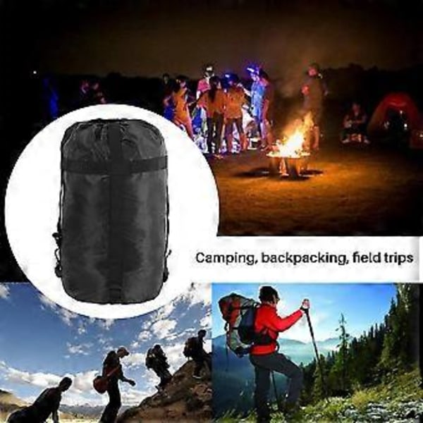 Nylon Kompressionssäck Sovsäck Förvaringsväska Kompressionssäck
