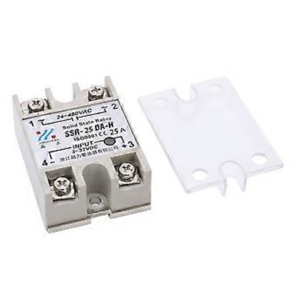 Solid State Relä 1-fas SSR Spänningsreglering 25A AC24480V Styrspänning 332VDC