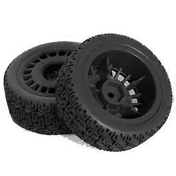 4kpl 68mm -Renkaat Kumirengas Pyöränrengas XV01 XV02 TT01 TT02 PTG-2 1/10 RC -Kilpa-auton Päivitysosat Punainen