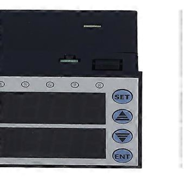 PLC Textdisplay DC24V Digital 8 LED FX2N 10MR Programmerbar 2-vägs analog ingång med USB till TTL nedladdningskabel