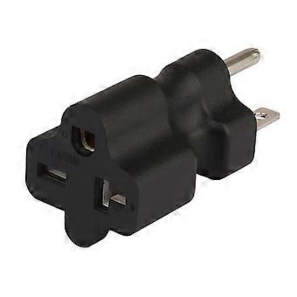 DIY Återkopplingsbar Strömkontaktadapter Nema 6-15P Hane till Nema 6-15/20R Hona