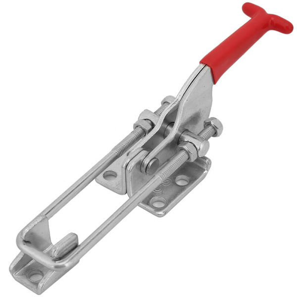 Toggle Spænde Klemme 431 Kulstofstål Toggle Spænde Klemme Låsehandling Toggle Klemmer Metal Klemme Fix Spænde (431120) Spænde og Bolt