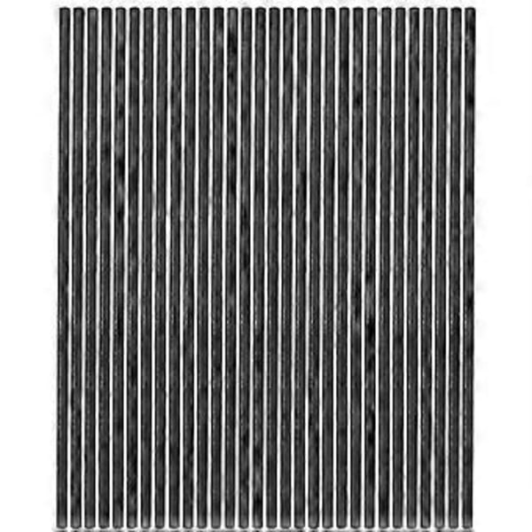 30 stk. grafit omrøringsstang høj renhed ledningsevne korrosionsbestandighed digel omrøringsstang til metallurgi halvleder 6x6x150mm
