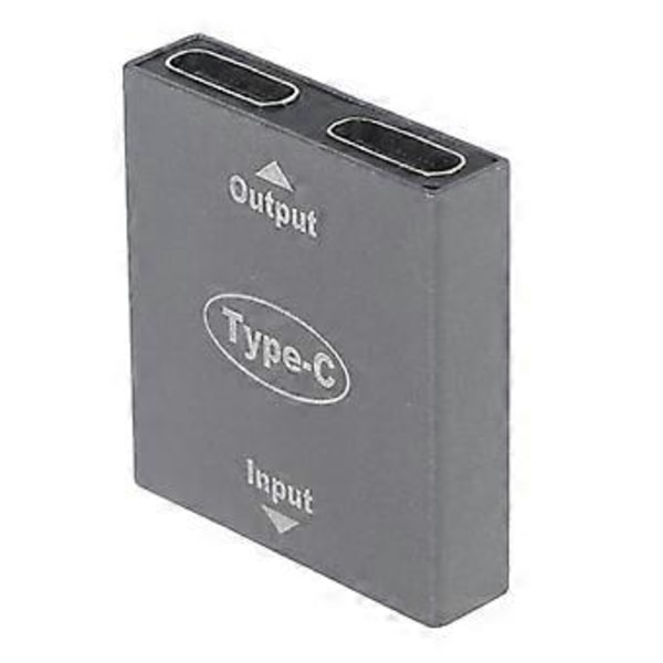 USB C Hona till Dubbel Typ-C Hona Splitter Konverteringsadapter Typ C Adapter
