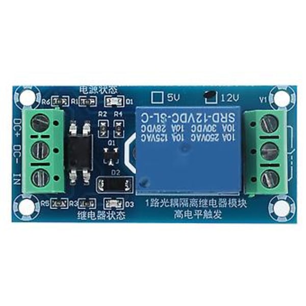 Relemoduuli, Relemoduuli PCB Optoerotin PCB Relekortti Korkean Tason Liipaisin Relemoduuli Vaikuttavia Tuloksia