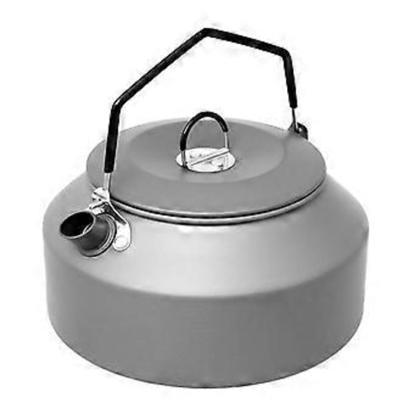 1.35L Portabel Vattenkokare i Aluminiumlegering Tekanna Kaffebryggare Utomhus Vandring Resor Campingutrustning, C