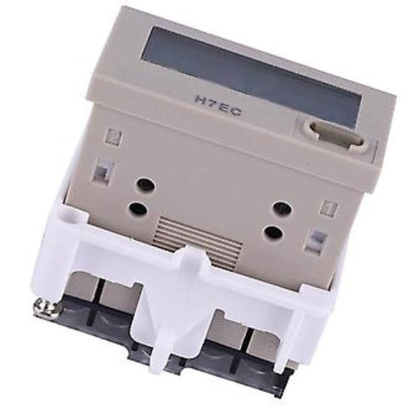 H7EC N ilman sisääntulojännitettä oleva digitaalinen sähkölaskuri, jossa 8-numeroinen LCD-näyttö