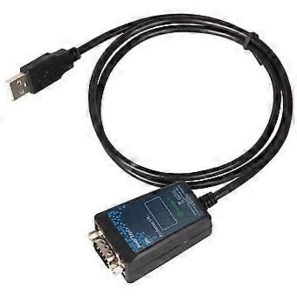 USB 2.0 till Seriell -232 DB9 9Pin Adapter Konverter Kabel Chipset Längd 1M USB TILL RS232 STÖD WIN10