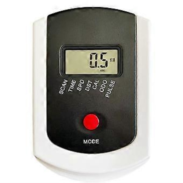 Monitor Speedometer med Puls til Fitness Motionscykler, Magnetisk Cykel