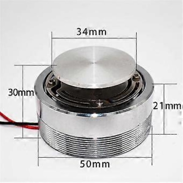 Resonanssi 4 Ohm 25W Kaiutin 50mm 2 Tuuman Kaikki Taajuudet Kaiutin Värinä Pyöreä Vahva Basso Värinä Kaiutin A