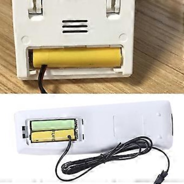 Universal 1m USB til 1.5V 3V 4.5V 6V 12V 24V AAA/LR03 Dummy Batteri Strømkabel til Radio LED Lys Ventilator Legetøj Keyboard
