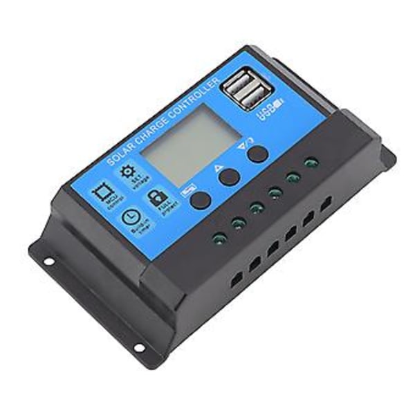 12V 24V Aurinkolataussäädin Kaksois-USB-portilla Aurinkopaneelin Lataussäädin Teollisuuteen 10A
