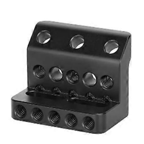 Ergonomisk axelplatta med V-kilfäste 15mm Rod Clamp för -U14 Tripod Adapter för axelrigg, C
