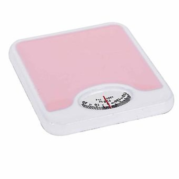 1:12 Mittakaavan Pienoispaino Vaaka Nukkekodin Tarvikkeet Pinkki