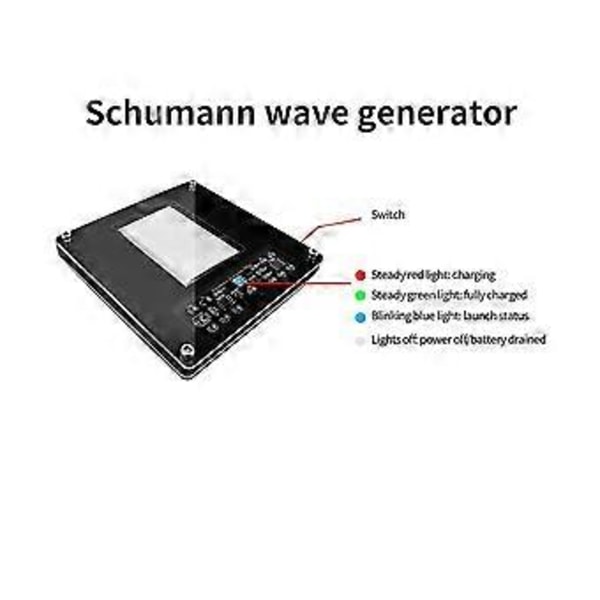 7,8 Hz Schumann-bølger Ultralavfrekvent pulsgenerator Søvnforbedrer Schumann-bølgegenerator-si