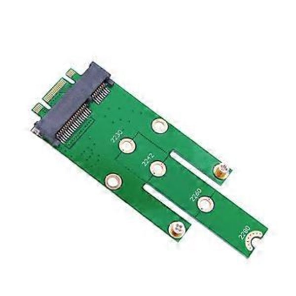 Adapterkort M.2 NGFF SSD till MSATA Hårddisk Konverterkort Lämpligt för 2230