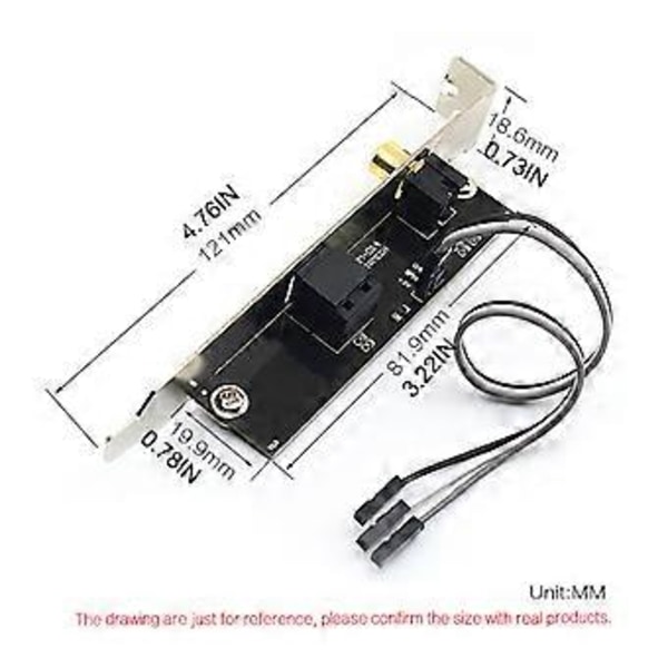 Päivitetty Uusi Audio Digitaalinen Äänikortti 24Bit 192KHz SPDIF Lisäkortti Optinen Kuitu Koaksiaali Äänikortti Välilevy DAC DTS