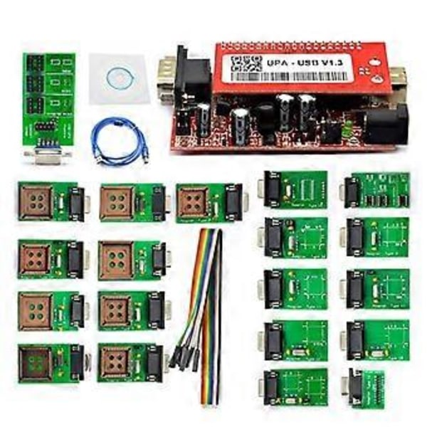 UPA-USB V1.3 Pääyksikkö ECU-sirun viritykseen UPA USB 1.3 Eeprom-adapterilla ECU-ohjelmoija