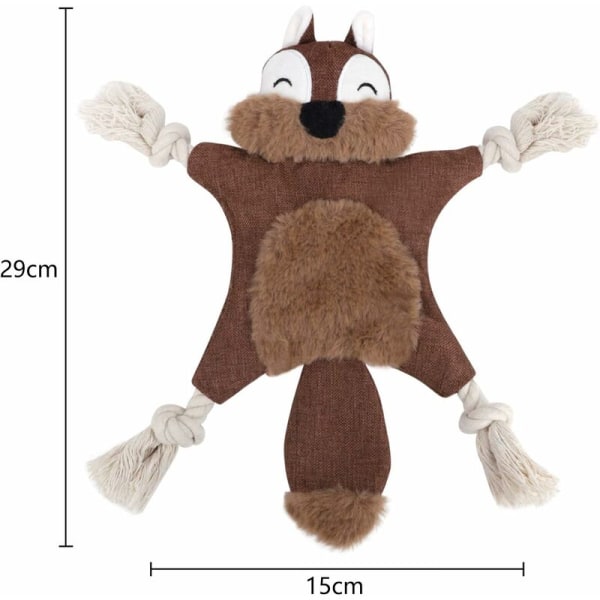 DENUOTOP Hund leksaker Squeaky leksaker Plysch leksaker Djur Ljud leksaker Hund leksak Fågel / Liten hund leksak Husdjur leksak för hundar, katter, valpar, plysch hundar A-DENU