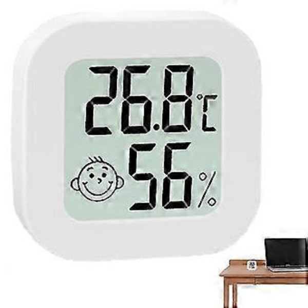 Mini Bærbar LCD Digitalt Termometer Hygrometer Indendørs Rumtemperatur Fugtighedsmåler Sensor Udendørs Termometre Måler