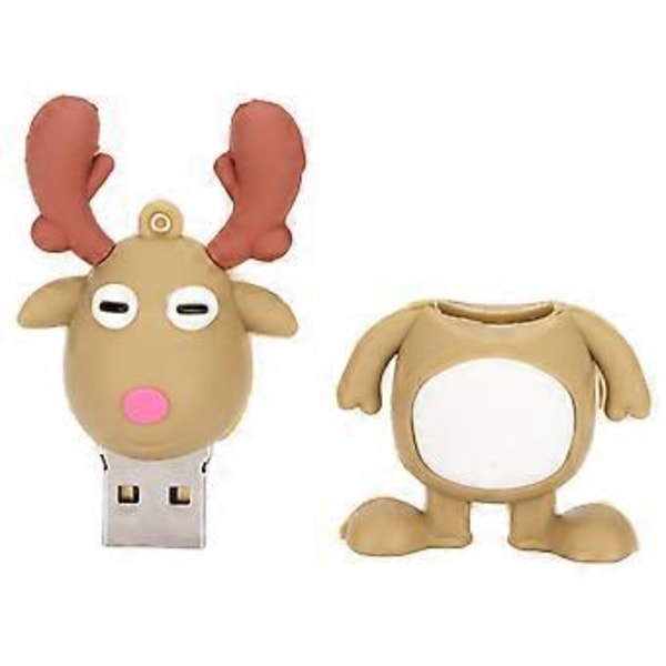 USB-muistitikku Hirvi, USB-muistitikku Kevyt Joulu USB-muistitikku Vankka Suorituskyky