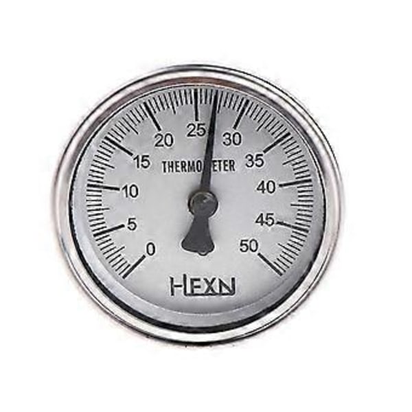 50/100/150/200/300 Bimetallisk Termometer Metal Temperatur Monitor Måler
