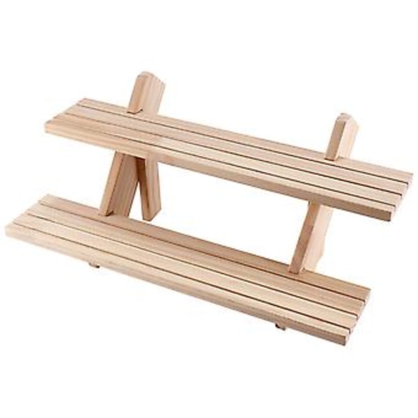 Log Ring Display Rack - Lager Örhänge Örhänge Display Rack Smyckesställ Avtagbart Örhänge