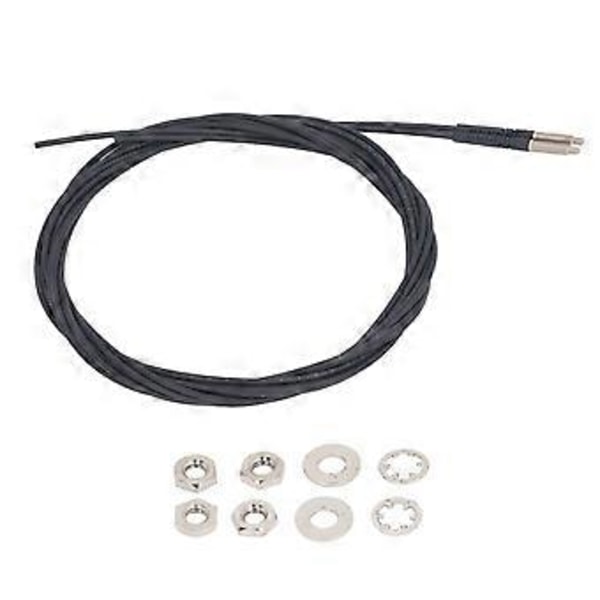 Fiberoptisk sensor 0 til 3600mm avstandsmåling M4 gjengeprobe fiberoptisk sensor
