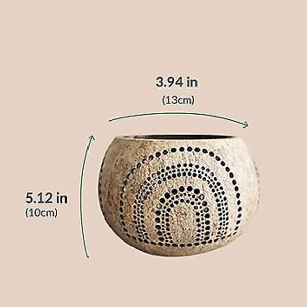 Nut S Hs (sæt med 3) med nødde duft - Boho R, Vo