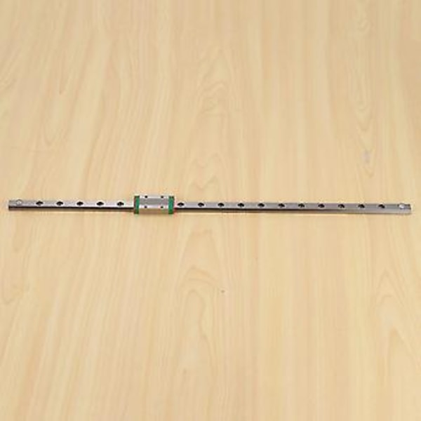 1 st 9mm Linjär Guide Skena Mgn9 400mm Linjär Skena Och 1 st Mgn9h Skena Slider