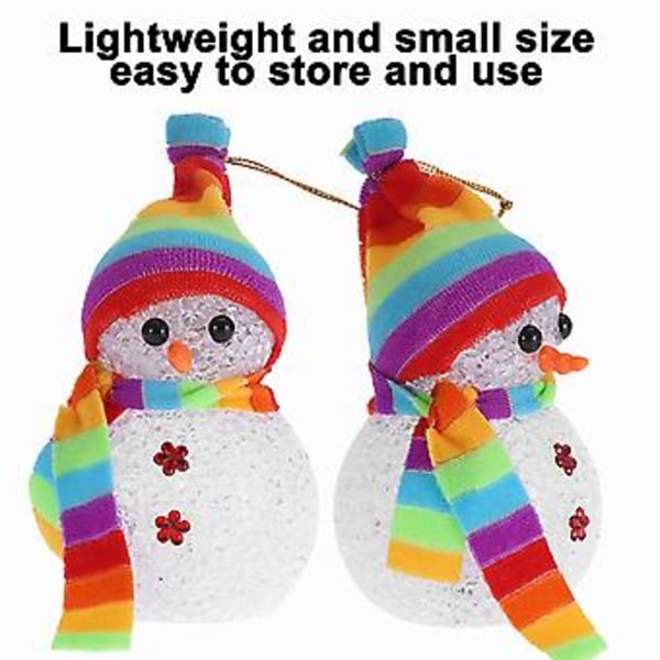 Jule Natlampe, Snemand Stil LED Lampe Natlampe LED Natlampe Stilfuld og Moderne