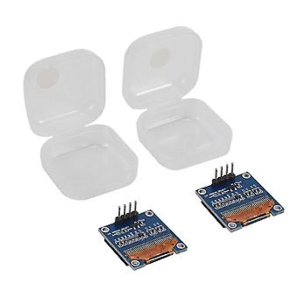 4st Oled Display Modul I2c Iic 128x64 0.96 Tum Display Modul Ssd1315 För R3 Stm Med Stift