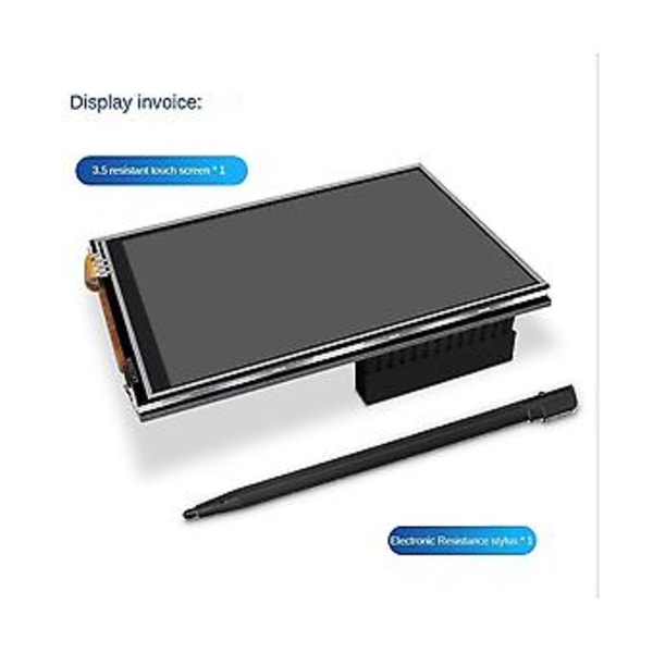 3,5 tuuman näyttö 4b 3b+ kosketusnäytölle 450x320 Lcd Spi Ive kosketuskynällä