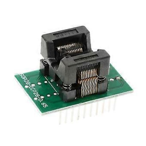 TSSOP20 Brännblock SSOP20 ST Chip Test Socket Programmeringsadapter OTS28-0.65-01