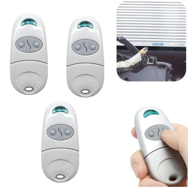 Universal Gate Remote Control, Came Top 432NA 433 Portable Remote Controls, Compatible with Top432EV/432/432EE/432A/432M/432S T432/CAME 432,433.92MH
