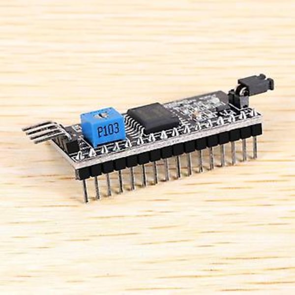 Iic I2c Twi Spi Gränssnittskortsmodul Pcf8574t För 1602 Lcd 2004 Led