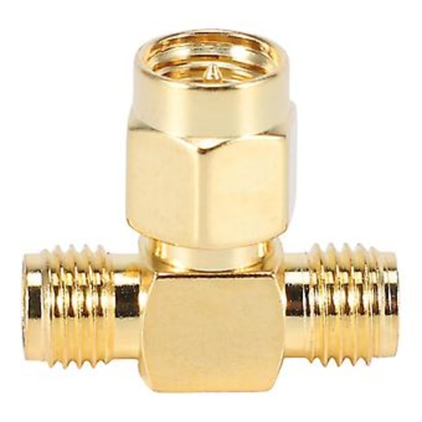 Sma Til To Sma Fe Triple T Rf Adapter Konnektor 3-vejs Splitter Ny