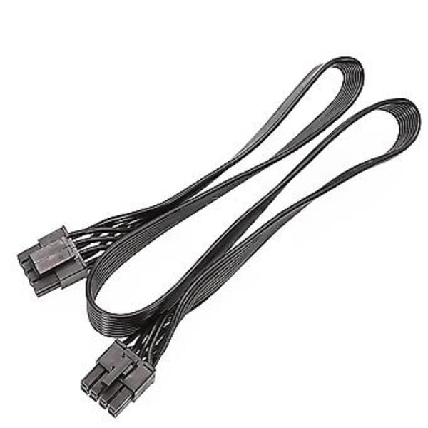 CPU 8-Pin till CPU 8-Pin (4+4 Pin) EPS-12V Moderkortsadapterkabel för Modulär Strömförsörjning