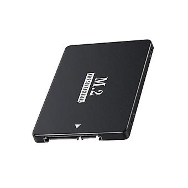 M.2 Ngff Till Sata Adapter Sata-baserad B Nyckel Ngff Ssd Till 2.5 Tum Sata Iii 6gbps Ssd Fodral Adapter