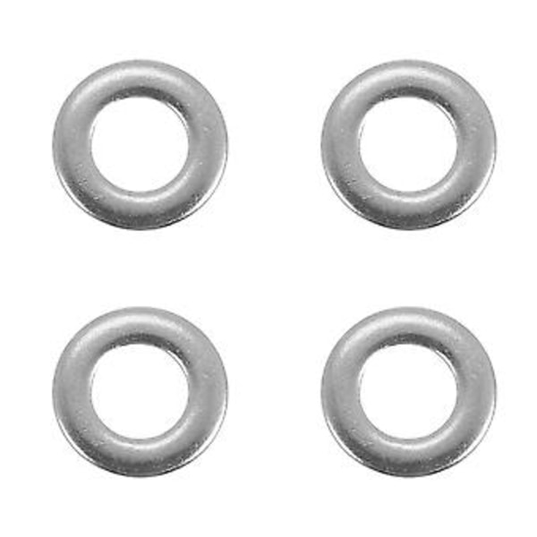 M5x10mm Rostfri Rund Platt Bricka För Bult Skruv 100st