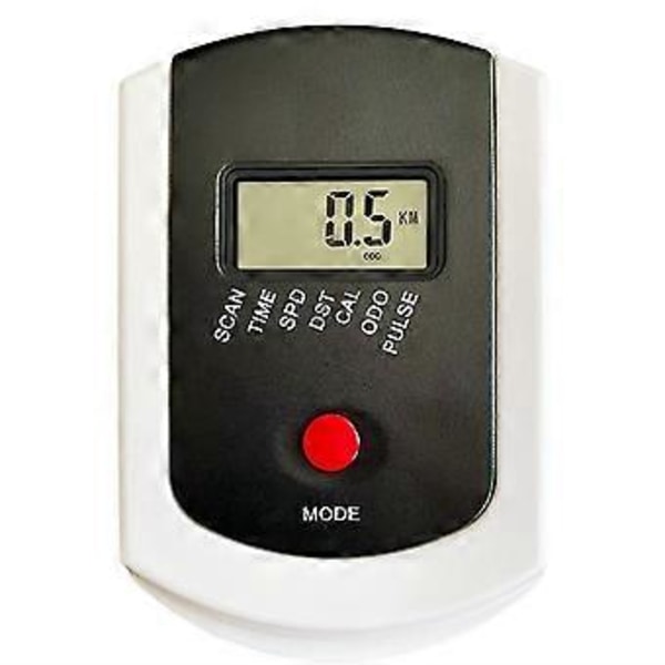 Monitor Speedometer med hjertefrekvens for stasjonære treningssykler, magnetisk sykkel