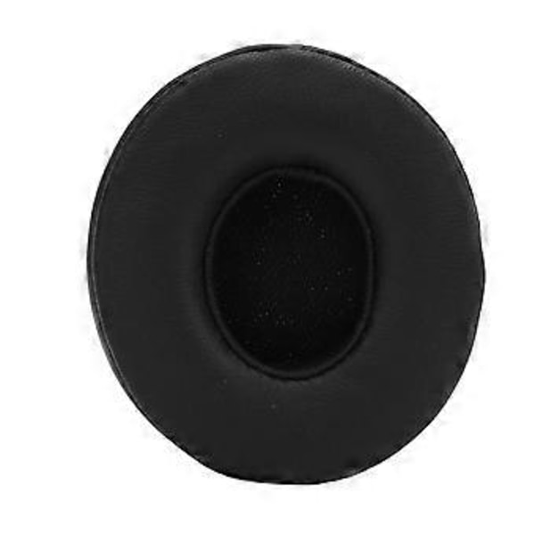 Hodetelefon Øreputer Støyisolering Memory Foam Sauekskinn On Ear Hodetelefon Øreputer for Erstatning Svart