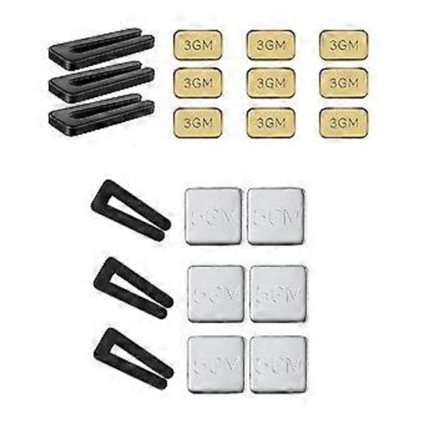 6 Set Takfläkt Blad Balanseringskit Fläkt Vikt Balanseringskit Inkluderar Självhäftande Metall 5g W