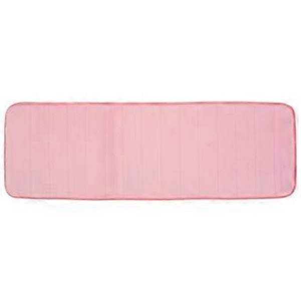 120x40cm Absorberande Halkfri Memory Foam Kök Sovrum Dörrmatta Golvmatta Rosa